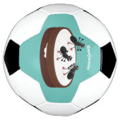 Happy ants Eis Skaten auf Keks Cartoon Fußball (Gedreht)