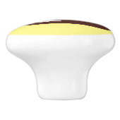 Happy ants Eis Skaten auf Keks Cartoon Keramikknauf (Seitenansicht)