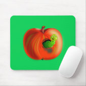 Happy Apple Mousepad (Mit Mouse)