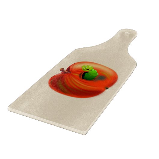 Happy Apple Schneidebrett (Ecke)