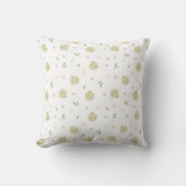 Happy Apples Muster - Throw Pillow Kissen (Vorderseite)