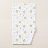 Happy Apples Pattern - Badetuch Set (Handtuch)