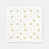 Happy Apples Pattern - Napkins Serviette (Vorderseite)