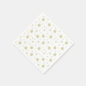 Happy Apples Pattern - Napkins Serviette (Ecke)