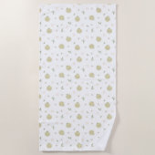 Happy Apples Pattern - Strandtuch (Vorderseite)
