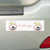 Happy Appleween Jack O'lantern Thunder_Cove Autoaufkleber (Auf Auto)