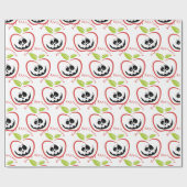 Happy Appleween Jack O'lantern Thunder_Cove Geschenkpapier (Flach)