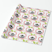 Happy Appleween Jack O'lantern Thunder_Cove Geschenkpapier (Ungerollt)