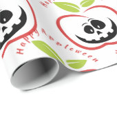 Happy Appleween Jack O'lantern Thunder_Cove Geschenkpapier (Rolleneckpunkt)