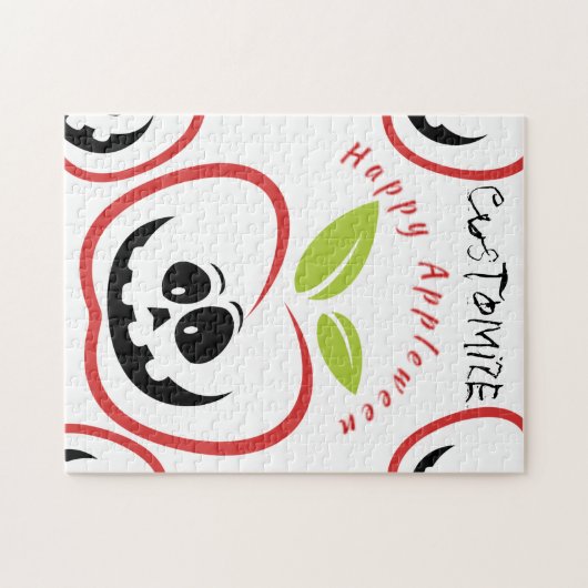 Happy Appleween Jack O'lantern Thunder_Cove Puzzle (Horizontal)