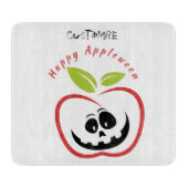 Happy Appleween Jack O'lantern Thunder_Cove Schneidebrett (Vorderseite)
