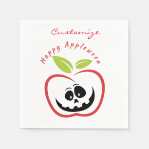 Happy Appleween Jack O'lantern Thunder_Cove Serviette