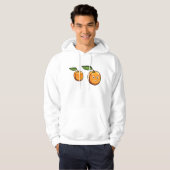 Happy Apricot Mens Hoodie (Vorne ganz)