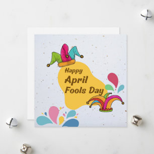 Happy April Fools Day Feiertagskarte