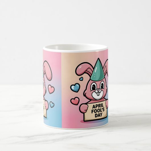 Happy April Fool's Day Gift Idee Kaffeetasse (Mittel)