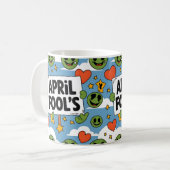 Happy April Fool's Day Gift Idee Kaffeetasse (Vorderseite Links)