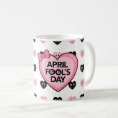 Happy April Fool's Day Gift Idee Kaffeetasse (VorderseiteRechts)