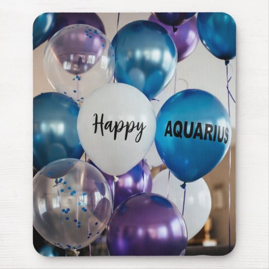 Happy Aquarius MousePad (Vorne)