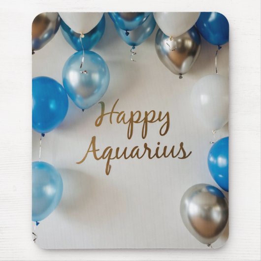 Happy Aquarius MousePad (Vorne)