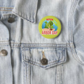 Happy Arbor Day Button (Beispiel)