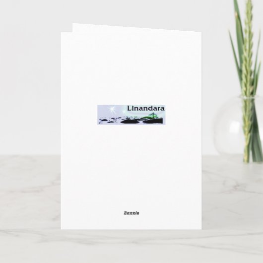 Happy Arbor Day Karte (Rückseite)