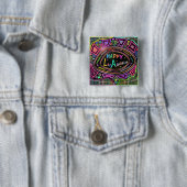 Happy Art: Schaltfläche "Happy Los Angeles" Button (Beispiel)