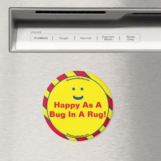 Happy as a bug in a rug magnet (In Situ (Geschirrspüler))