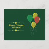 Happy Äthiopian Neujahr Postkarte (Vorderseite)