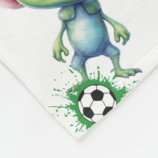 Happy Außerirdischen Rockin' Fleecedecke (Ecke)