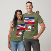 Happy Australia Day 26. Januar T - Shirt (Unisex)