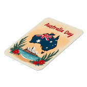 Happy Australia Day Magnet (Linke Seite)