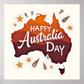 Happy Australia Day Poster (Vorne)