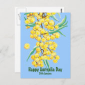 Happy Australia Day Postkarte (Vorne/Hinten)