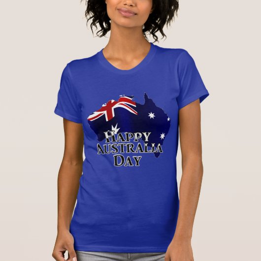Happy Australia Day T-Shirt (Vorderseite)