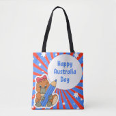 Happy Australia Day Tote Bag Tasche (Vorderseite)