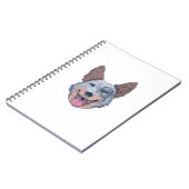 Happy Australian Cattle Dog Notizblock (Linke Seite)