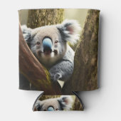 Happy australischer Koala Bär in Tree, kann kühler Dosenkühler (Vorderseite)