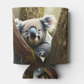 Happy australischer Koala Bär in Tree, kann kühler Dosenkühler (Rückseite)