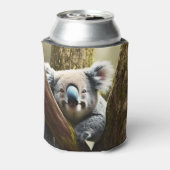 Happy australischer Koala Bär in Tree, kann kühler Dosenkühler (Kanne Rückseite)