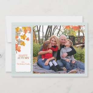 Happy Autumn Foto Card