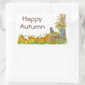 Happy Autumn Stickers Pumpkin Patch Crow (Tasche)