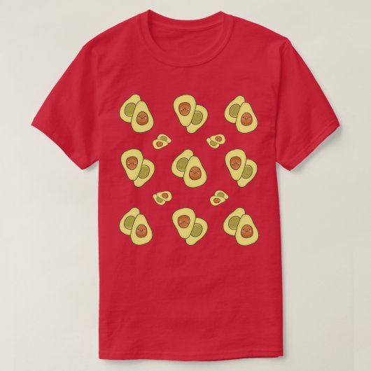 Happy Avocado 28 T-Shirt (Design vorne)