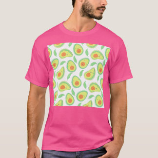 Happy Avocado Pattern Classic TShirt