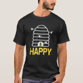 HAPPY Awesome Bee  Designs  Present T-Shirt (Vorderseite)