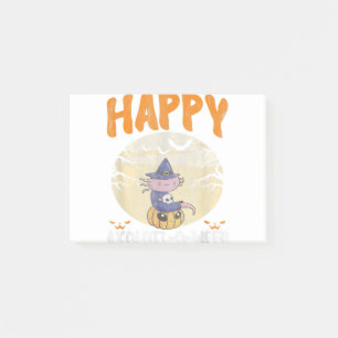 Happy Axolotl-O-Ween Niedlich Halloween Axolotl Ha Post-it Klebezettel