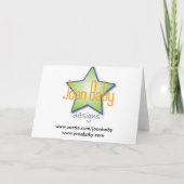 Happy Ayyam-i-Ha Karte (Rückseite)