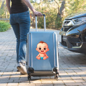 Happy Baby Cartoon Aufkleber (Koffer Insitu)