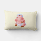 Happy Baby Hippo Pillow Lendenkissen (Rückseite)