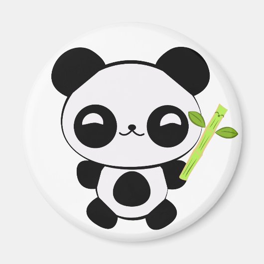 Happy Baby Panda Magnet (Vorne)