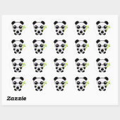 Happy Baby Panda Stickers (Blatt)
